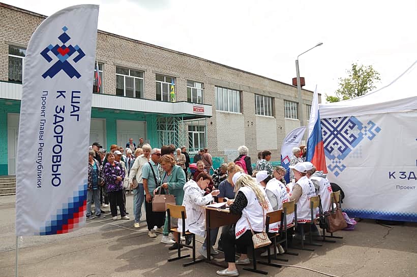 Акция «Шаг к здоровью» в Новочебоксарске продолжается.