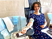 Чебоксарская ГЭС поддержала всероссийскую акцию «Код донора. Защитники Отечества» (фото №7).