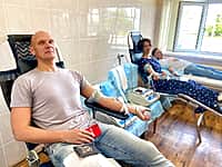 Чебоксарская ГЭС поддержала всероссийскую акцию «Код донора. Защитники Отечества» (фото №9).