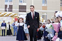 В День знаний Глава Чувашии открыл три новые школы в Чебоксарах, Новочебоксарске и в поселке Кугеси. (фото №4).