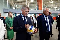 В День знаний Глава Чувашии открыл три новые школы в Чебоксарах, Новочебоксарске и в поселке Кугеси. (фото №6).