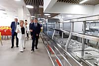 В День знаний Глава Чувашии открыл три новые школы в Чебоксарах, Новочебоксарске и в поселке Кугеси. (фото №25).