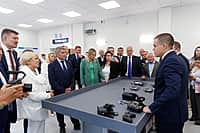 В День знаний Глава Чувашии открыл три новые школы в Чебоксарах, Новочебоксарске и в поселке Кугеси. (фото №26).