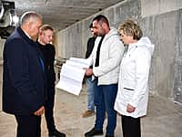 Глава города Александр Алексеев проинспектировал защитные сооружения Новочебоксарска (фото №1).