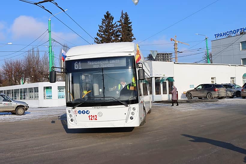 Дан старт новому троллейбусному межмуниципальному маршруту №61, соединившему Чебоксары и Новочебоксарск.