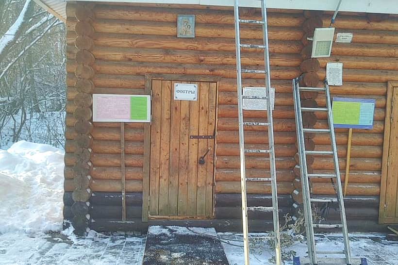 В Новочебоксарске желающих купаться на Крещение, ждут у купели, расположенной у Собора Святого князя Владимира.