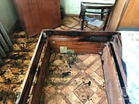 Новочебоксарец едва не погиб в своей квартире, уснув с непотушенной сигаретой (фото №2).