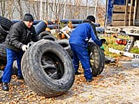 Новочебоксарск избавляется от «резинового» мусора с пользой для экологии (фото №1).