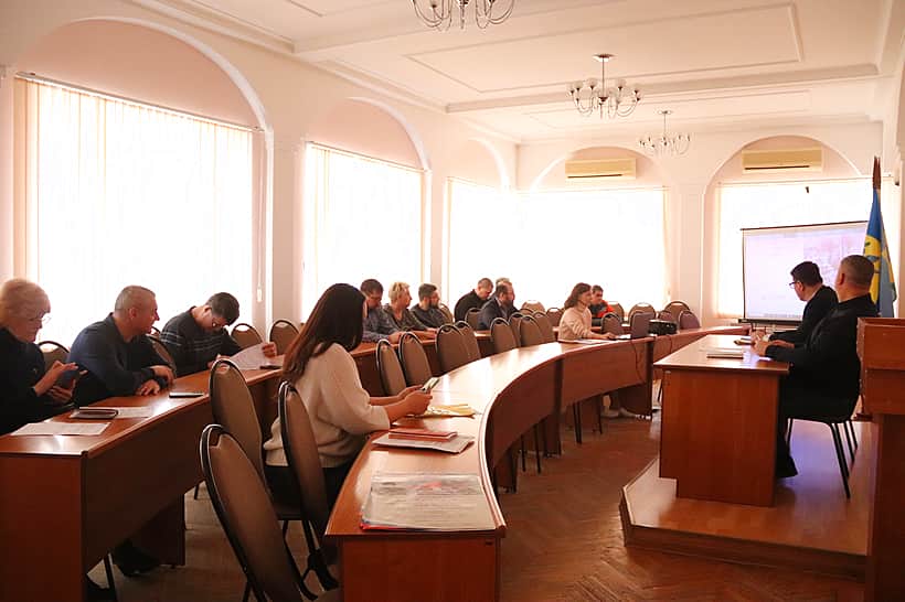 Очередное еженедельное совещание с представителями управляющих компаний прошло в администрации г. Новочебоксарска.