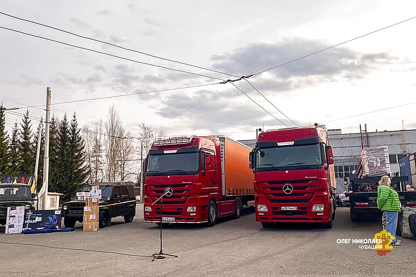 В зону специальной военной операции из Чувашии отправилось 60 тонн гуманитарного груза.