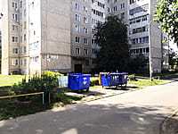 Многоквартирный жилой дом. 19 августа 2021 (чт).