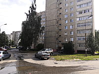 Многоквартирный жилой дом. 25 августа 2021 (ср).