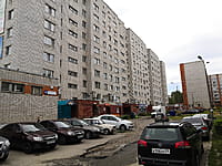 Многоквартирный жилой дом. 25 августа 2021 (ср).