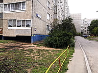 Многоквартирный жилой дом. 25 августа 2021 (ср).