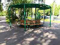 Аллея ветеранов Великой Отечественной войны. 12 августа 2021 (чт).