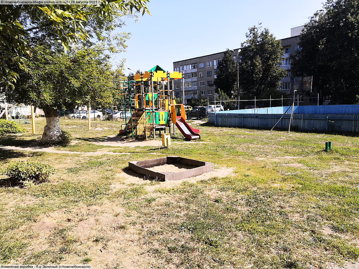 Детская площадка - б‑р Зеленый, 2 (г. Новочебоксарск).