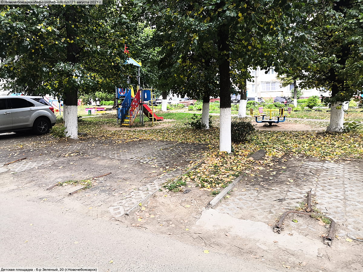 Детская площадка - б‑р Зеленый, 20 (г. Новочебоксарск).