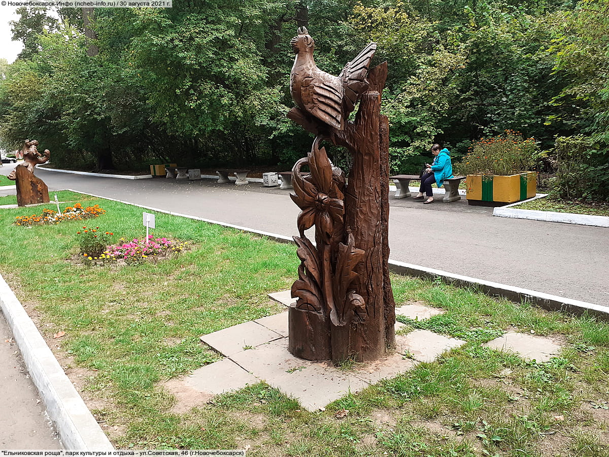 "Ельниковская роща", парк культуры и отдыха. 30 августа 2021 (пн).