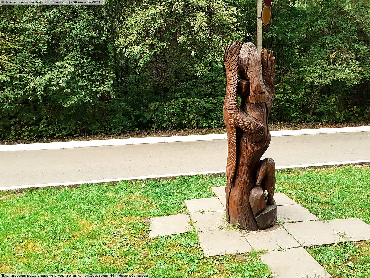 "Ельниковская роща", парк культуры и отдыха. 30 августа 2021 (пн).