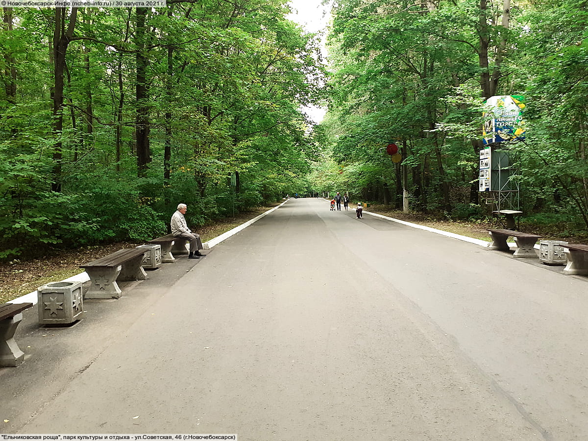 "Ельниковская роща", парк культуры и отдыха. 30 августа 2021 (пн).