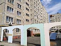 Многоквартирный жилой дом. 13 августа 2021 (пт).