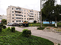 Многоквартирный жилой дом. 14 августа 2021 (сб).