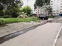 Многоквартирный жилой дом. 25 августа 2021 (ср).