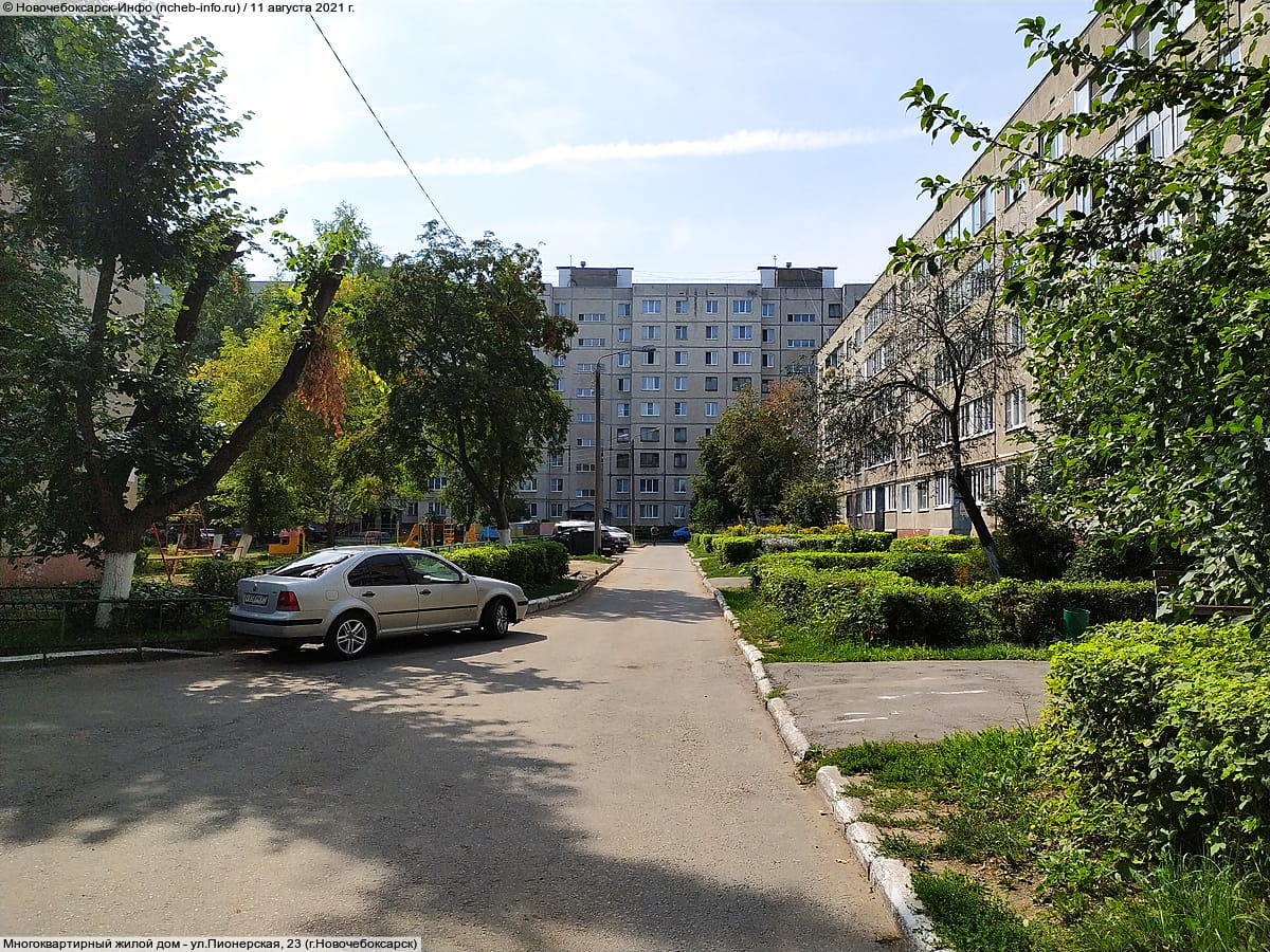 Многоквартирный жилой дом. 11 августа 2021 (ср).