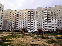 Многоквартирный жилой дом. 24 августа 2021 (вт).