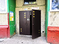 Подъезд № 3 - многоквартирный жилой дом. 12 августа 2021 (чт).