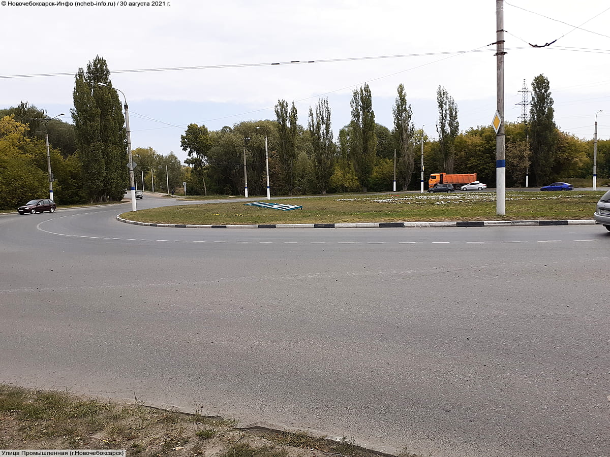 Улица Промышленная . 30 августа 2021 (пн).