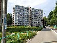 Многоквартирный жилой дом. 13 августа 2021 (пт).