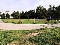 Спортивная площадка. 25 августа 2021 (ср).