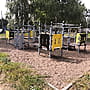 ул. Солнечная, 13к1 (г. Новочебоксарск) -​ спортивная площадка с тренажёрами.