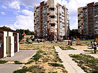 Многоквартирный жилой дом. 18 августа 2021 (ср).