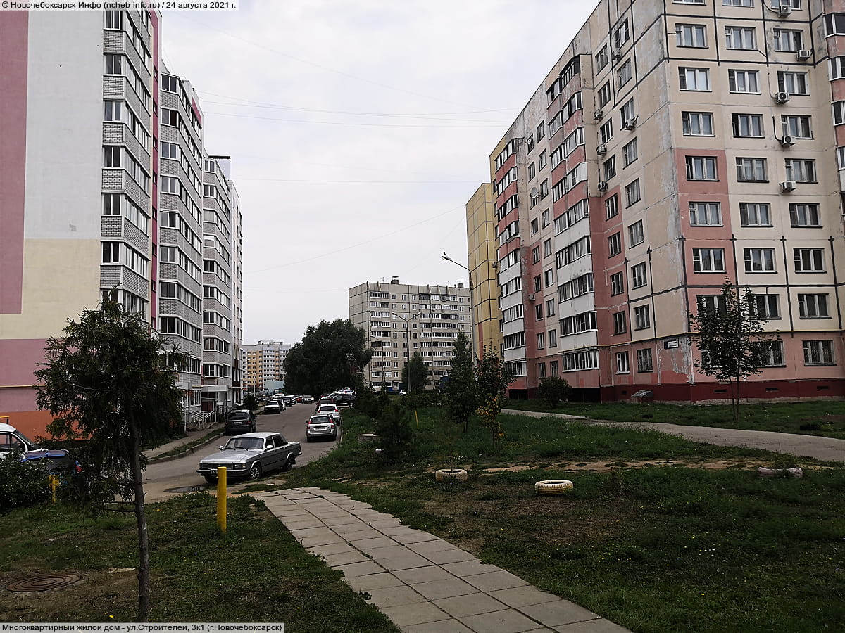 Многоквартирный жилой дом. 24 августа 2021 (вт).