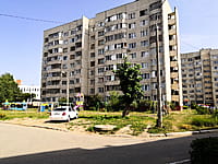 Многоквартирный жилой дом. 19 августа 2021 (чт).