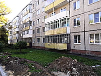 Многоквартирный жилой дом. 29 августа 2021 (вс).