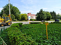 Административно-бытовое здание. 11 августа 2021 (ср).