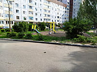 Многоквартирный жилой дом. 13 августа 2021 (пт).