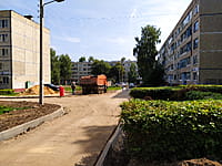 Многоквартирный жилой дом. 11 августа 2021 (ср).