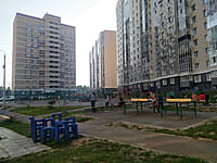 Многоквартирный жилой дом. 08 августа 2021 (вс).