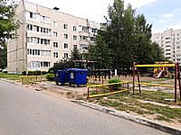 Многоквартирный жилой дом. 25 августа 2021 (ср).