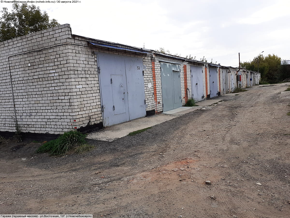 Гаражи (гаражный массив). 30 августа 2021 (пн).