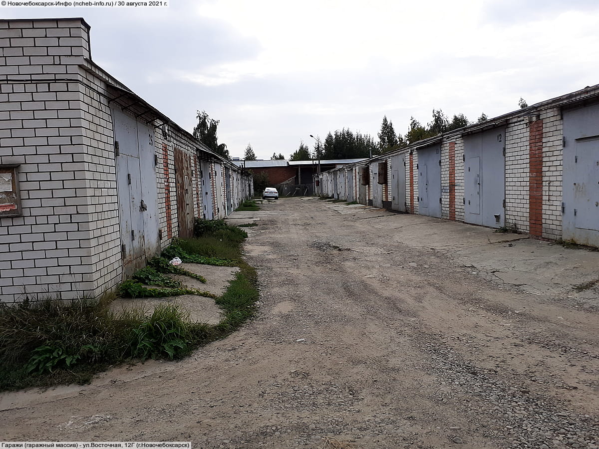Гаражи (гаражный массив). 30 августа 2021 (пн).