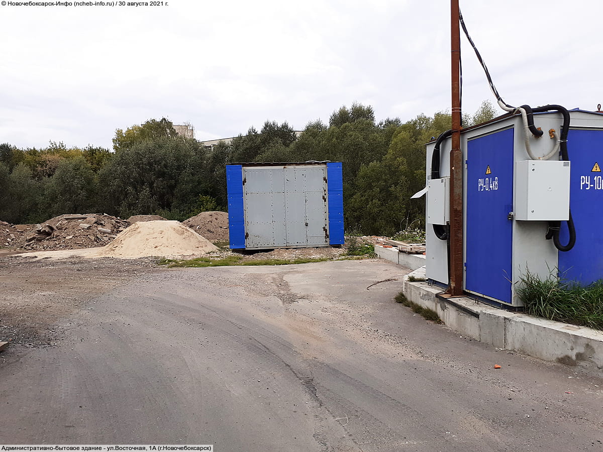 Административно-бытовое здание. 30 августа 2021 (пн).