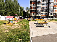 Многоквартирный жилой дом. 18 августа 2021 (ср).