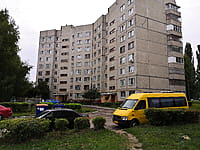 Многоквартирный жилой дом. 14 августа 2021 (сб).