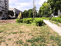 Многоквартирный жилой дом. 23 августа 2021 (пн).