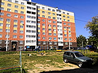 Многоквартирный жилой дом. 29 августа 2021 (вс).